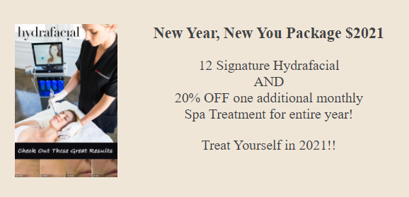 new year new you spa package
